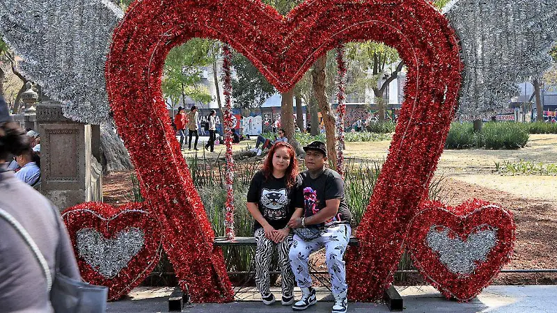 El amor florece en el corazón de la CDMX [Fotorreportaje]